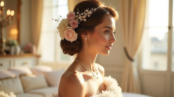 Top coiffures de mariage à réaliser chez soi à Neuilly