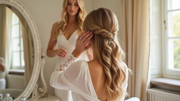 Transformez votre look avec une coiffure de mariage à domicile à Neuilly